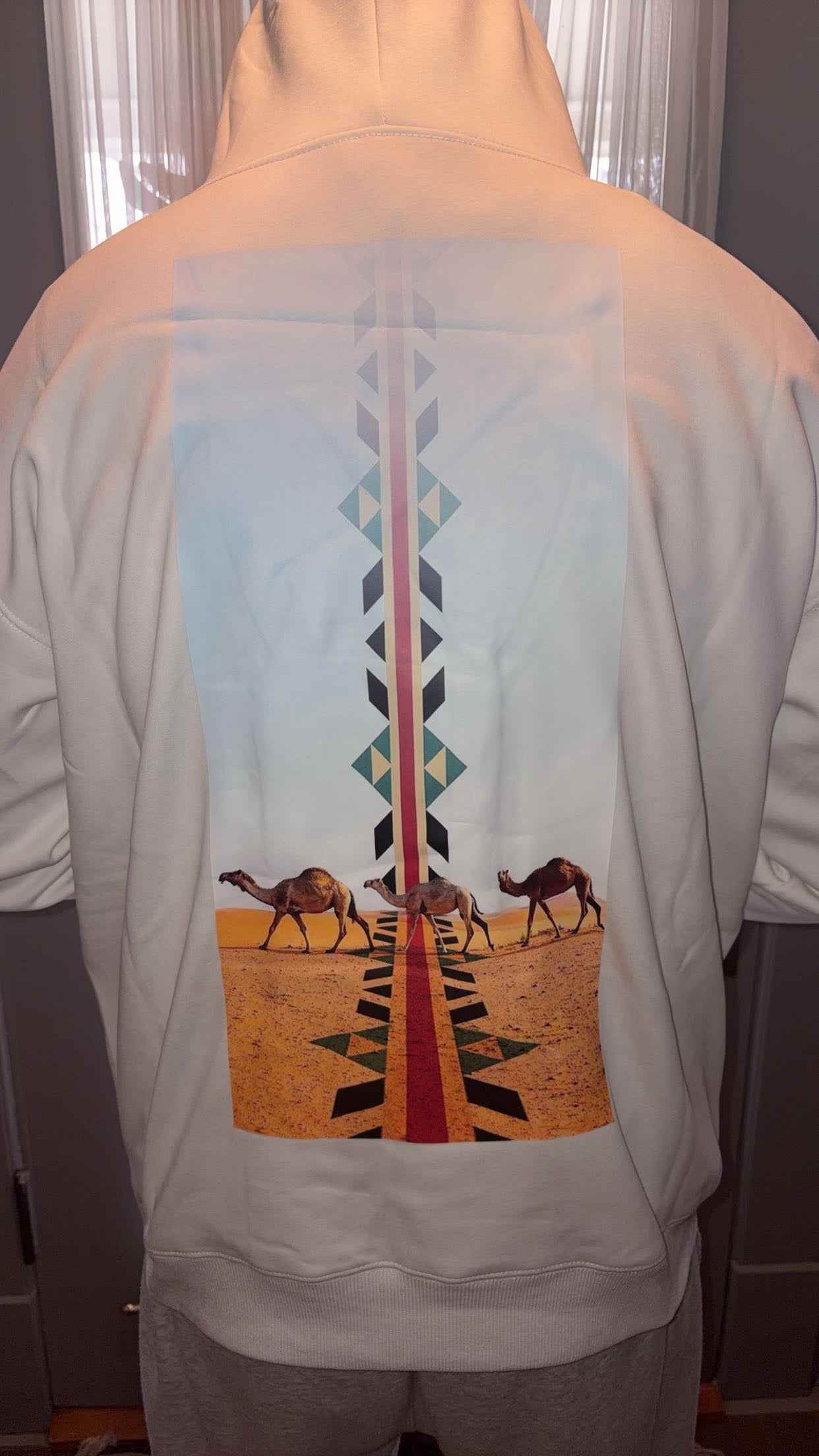 Printed Sweatshirt - Velvet lined