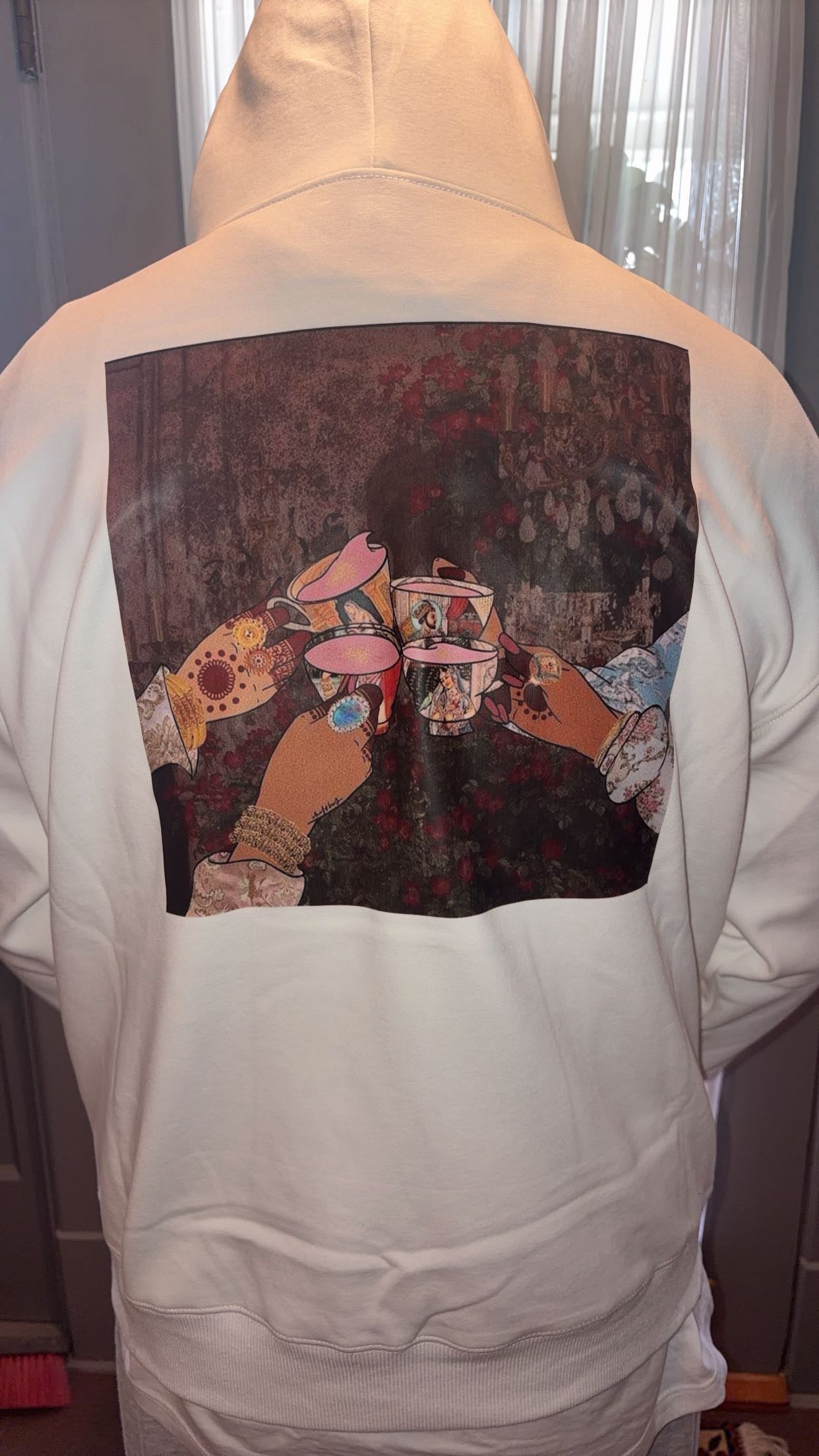 Printed Sweatshirt - Velvet lined